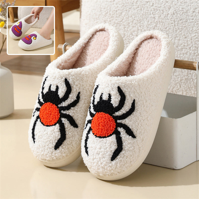 Pupperz Seasonal White Fright Slippers