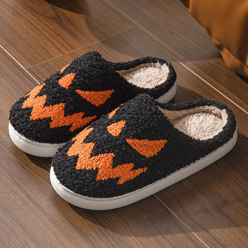 Pupperz Seasonal Evil Pumpkin Slippers