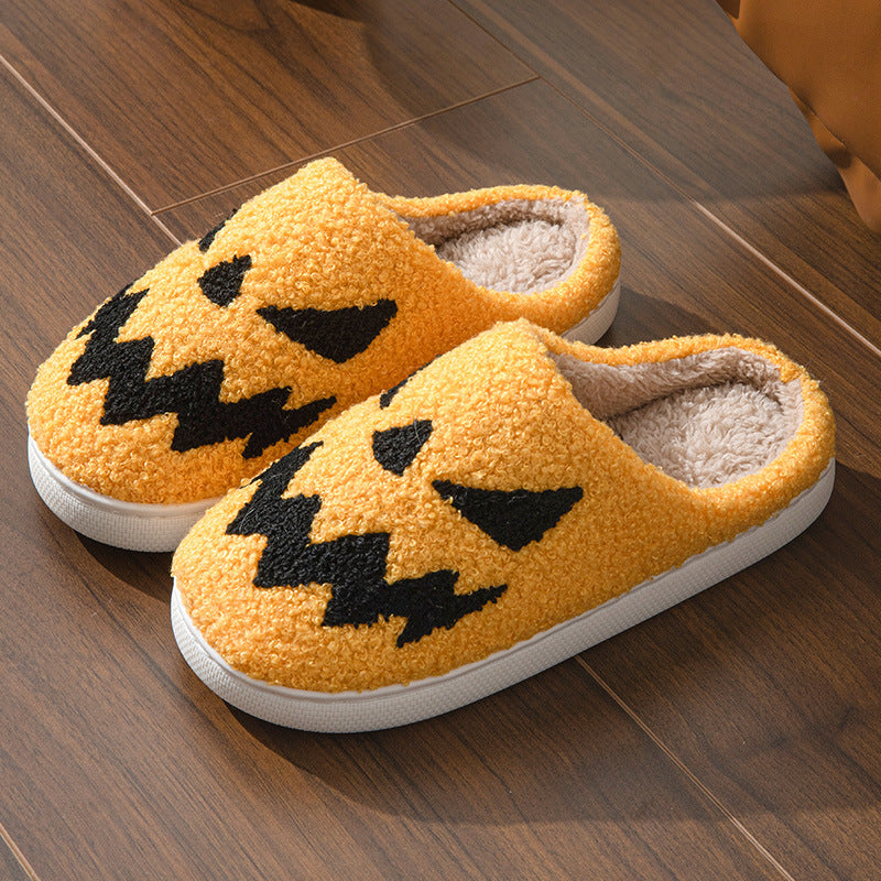 Pupperz Seasonal Evil Pumpkin Slippers